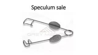 Speculum sale