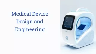 Medical Device Design and Engine