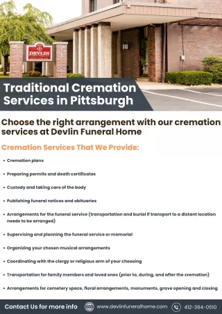 Affordable Cremation Services in Pittsburgh, PA