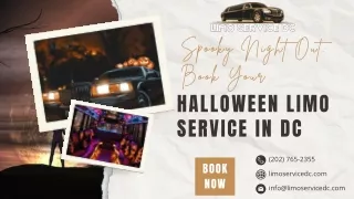 Spooky Night Out Book Your Halloween Limo Service in DC