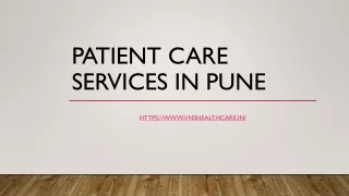 Patient Care Services In Pune