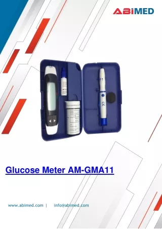 Glucose-Meter-AM-GMA11