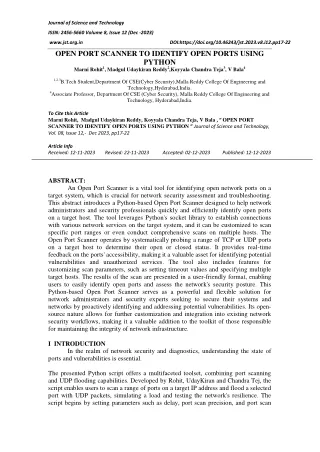 Academic journals