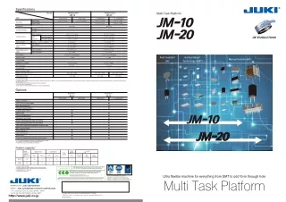 JUKI JM-10&JM-20-JUKI Insertion Machine  V1.0.
