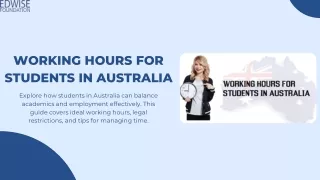 Balancing Work and Study: A Guide for Students in Australia