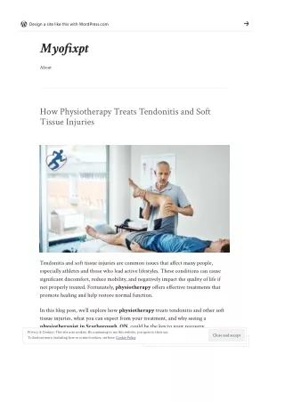 How Physiotherapy Treats Tendonitis and Soft Tissue Injuries