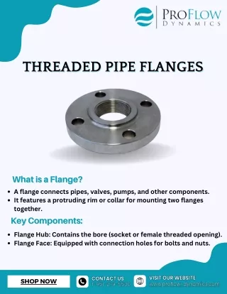Threaded Flanges - Proflow Dynamic