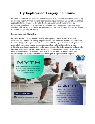Hip Replacement Surgery in Chennai PDF