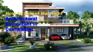 _how Architects in Coimbatore have adapted to simplicity in design.