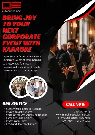 Bring Joy to Your Next Corporate Event with Karaoke