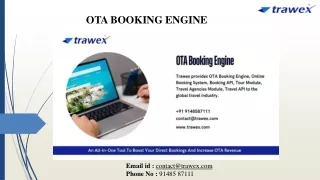 OTA Booking Engine