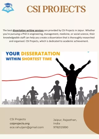 Dissertation Writing Services