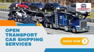 Open Transport Car Shipping Services | Transport Masters USA