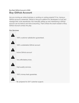 Buy GitHub Account All Aged in Online