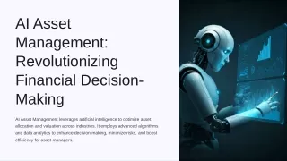 AI Asset Management Revolutionizing Financial Decision-Making