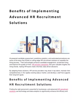 Benefits of Implementing Advanced HR Recruitment Solutions (1)