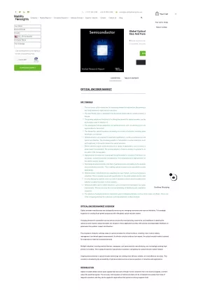 Optical Encoder Market