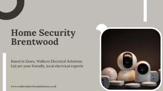 Home Security Brentwood