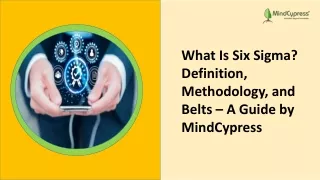 What Is Six Sigma? Definition, Methodology, and Belts – A Guide by MindCypress