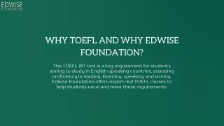 TOEFL Preparation Excellence A Comprehensive Guide for Aspiring Students in Nepal