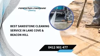 Best Sandstone Cleaning Service in Lane Cove & Beacon Hill