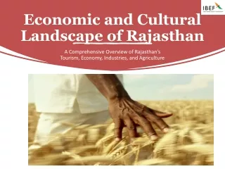 Rajasthan Tourism Unveiled: IBEF as Your Gateway to the Desert State