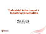 Industrial Attachment / Industrial Orientation