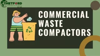 Commercial Waste Compactors