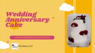 Celebrating Years of Love | Wedding Anniversary Cake