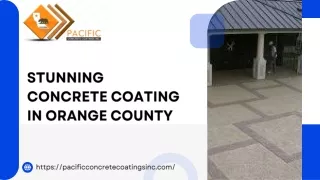 Elevate Your Space with Stunning Concrete Coating