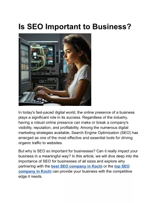 Is SEO Important to Business
