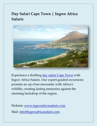 Cape of Good hope private tour | Ingwe Africa Safaris