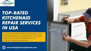 Trusted KitchenAid Repair Services Near You - The Appliance Repairmen