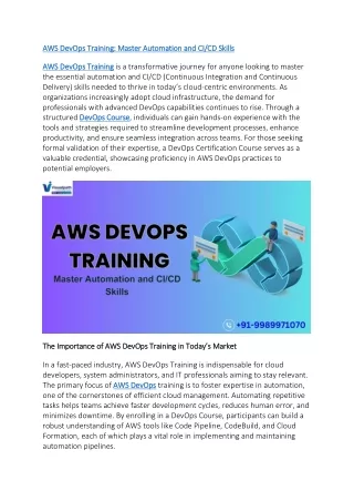 DevOps Institute in Hyderabad | DevOps Course