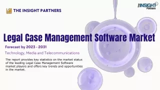 Legal Case Management Software Market Regional Overview 2031