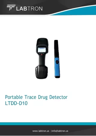 Portable-Trace-Drug-Detector-LTDD-D10.