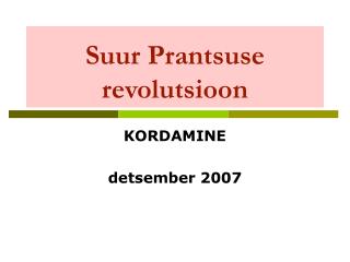 Suur Prantsuse revolutsioon