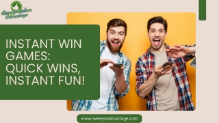 Instant Win Games Quick Wins, Instant Fun!