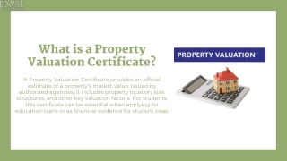Essential Guide to Property Valuation Certificates for Student Visa Applications