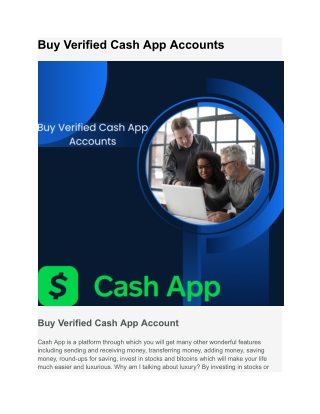 Buy Verified Cash App Accounts