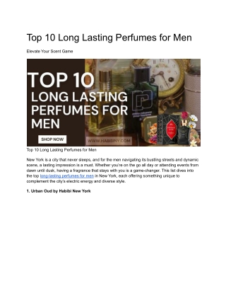 long-lasting-perfumes-for-men-usa