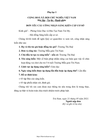 Biện pháp nâng cao hiệu quả việc tổ chức hoạt động vui chơi cho trẻ 5-6 tuổi
