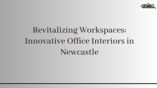 Newcastle office interiors