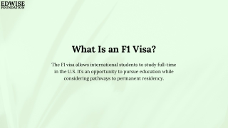Pathways to a Green Card: A Guide for F1 Students in the U.S.