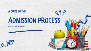 A Guide to the Admission Process for ICSE Schools