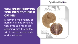 Wigs Online Shopping Your Guide to the Best Options