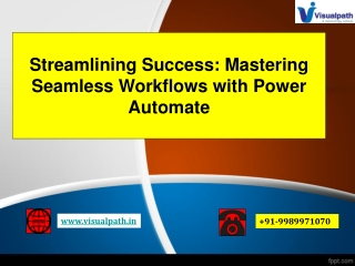 Top Power Automate Training | PowerApps Training in Hyderabad