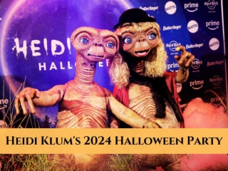 Style from Heidi Klum's annual Halloween party 2024