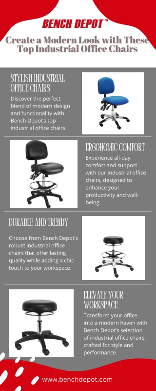 Create a Modern Look with These Top Industrial Office Chairs