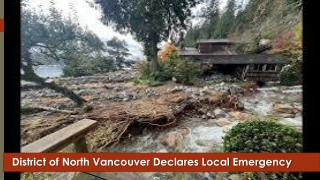 District of North Vancouver Declares Local Emergency